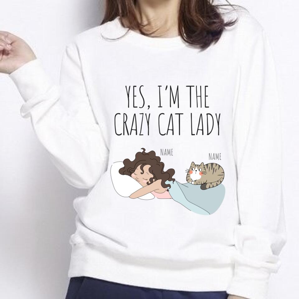 Personalized Cat Sweatshirt
