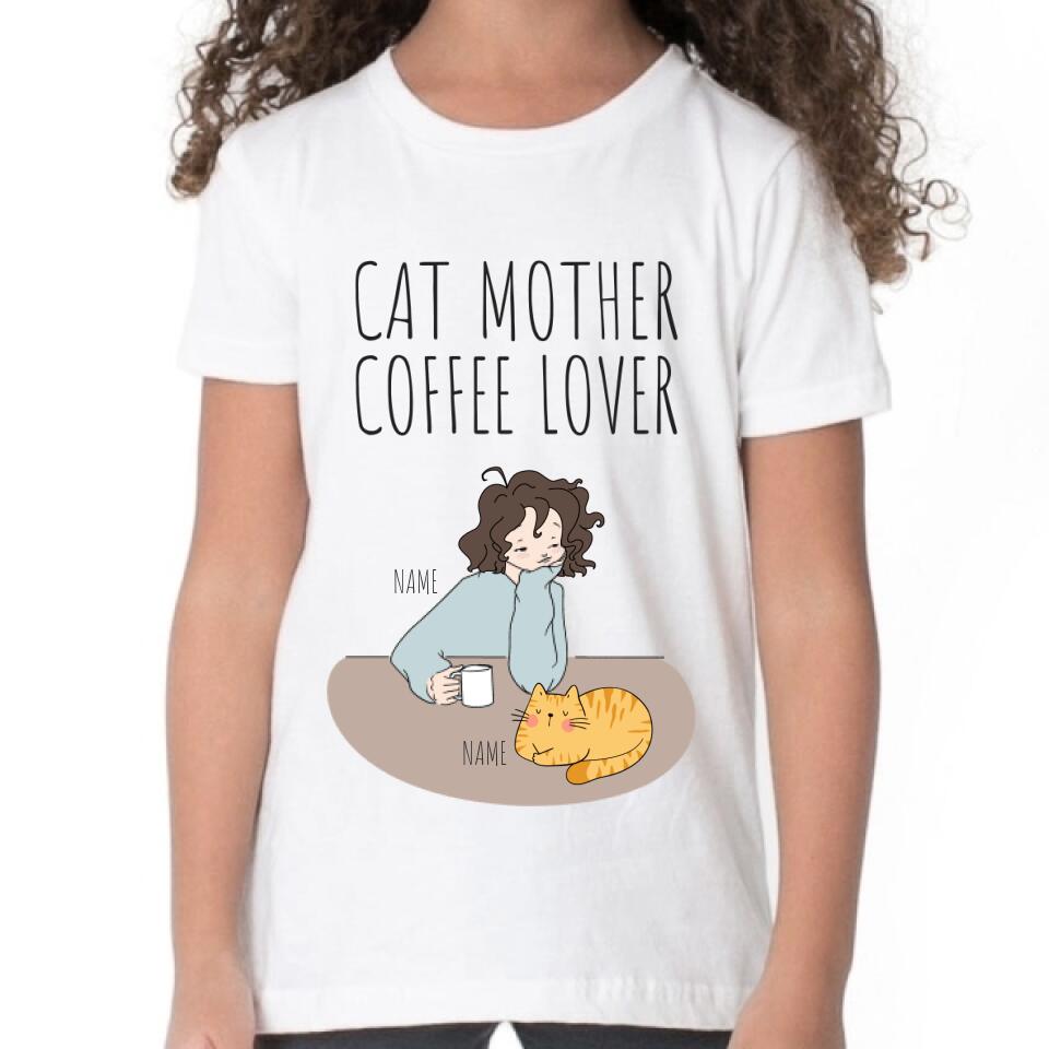 Personalized Cat Morning T-Shirt