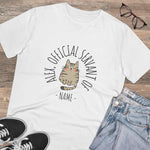Cat Mom/Dad/Servant Personalized T-Shirt