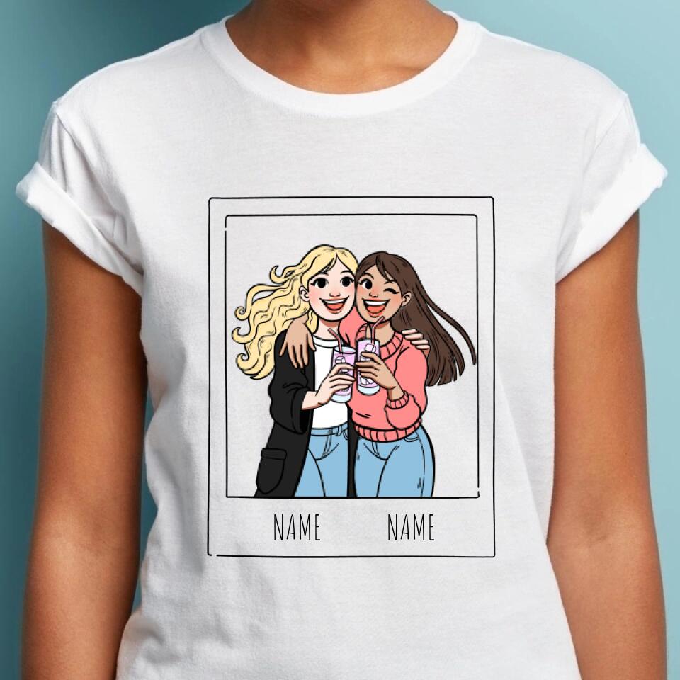 Personalized Besties Sweatshirt