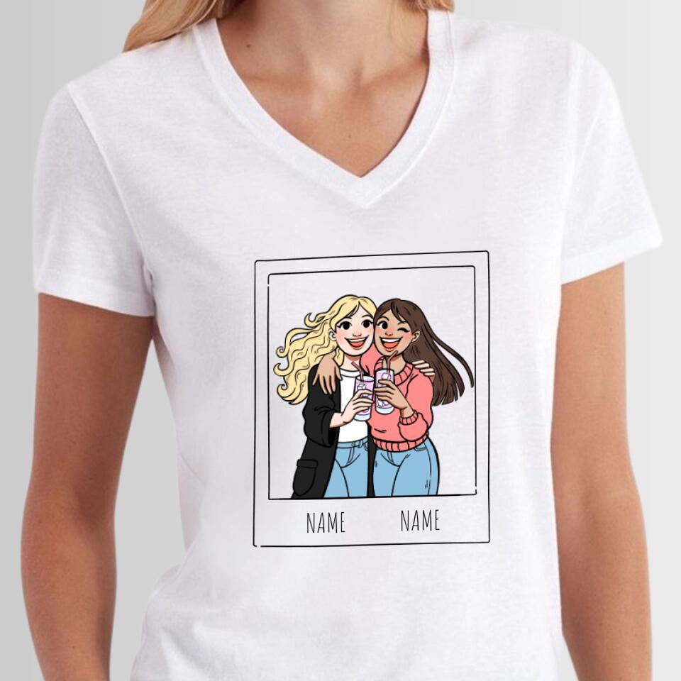 Personalized Besties Sweatshirt