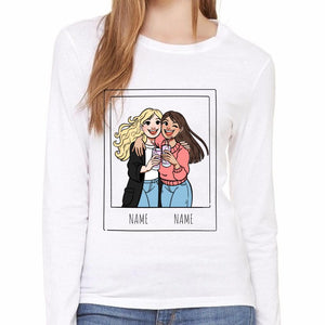Personalized Besties Sweatshirt