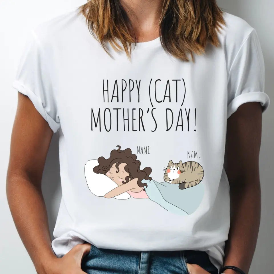 Cat Mother's Day Personalized T-Shirt