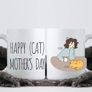 Cat Mother's Day Breakfast Personalized T-Shirt