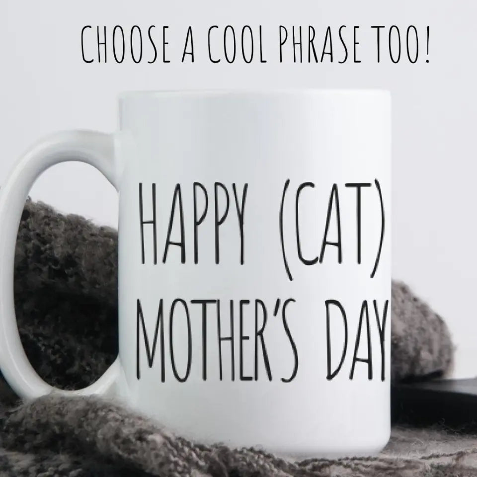 Cat Mother's Day Personalized T-Shirt