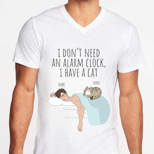 Personalized Cat Dad T-Shirt