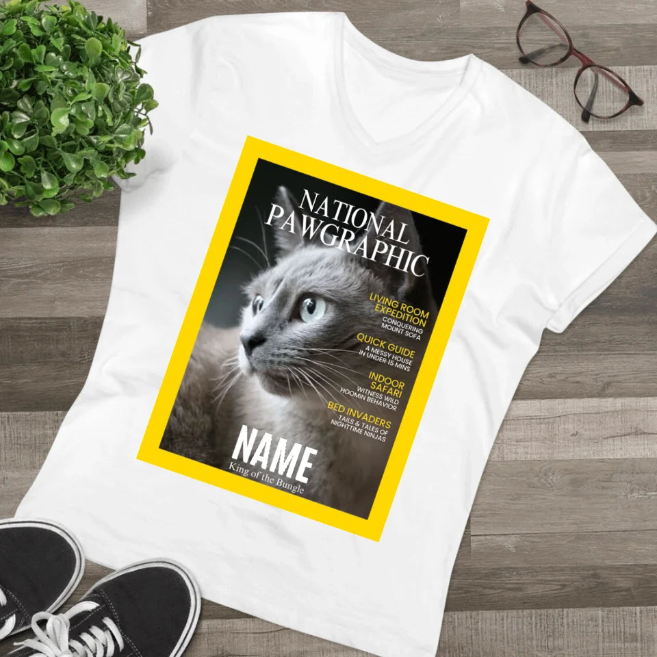 Personalized Pet Magazine T-Shirt