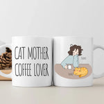 Personalized Cat Morning Mug