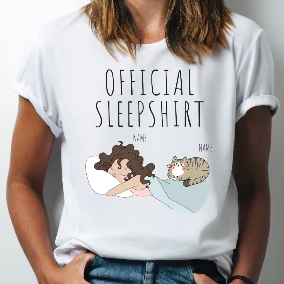 Personalized Cat Sleepshirt