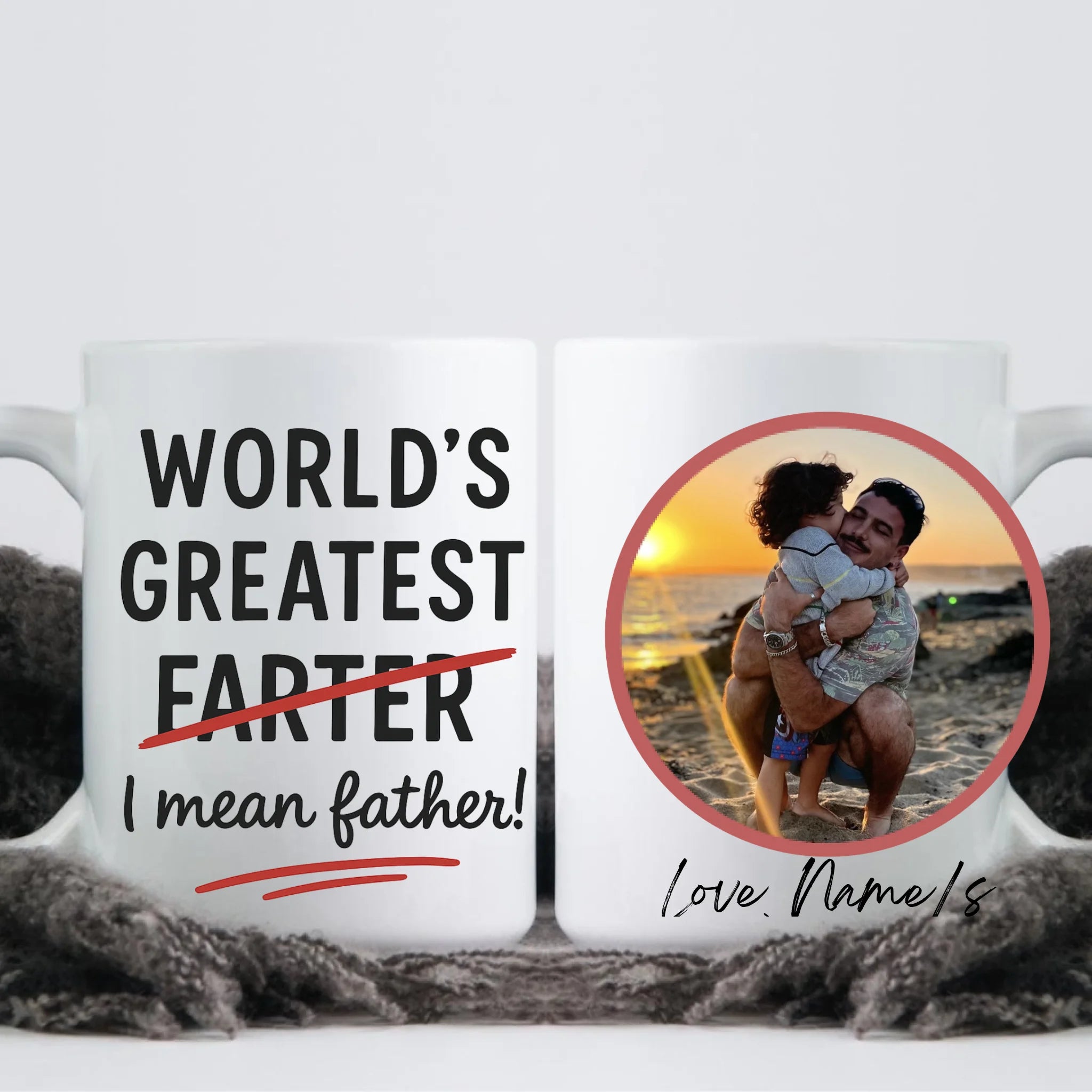 Personalized Father's Day Mug