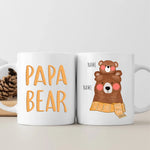 Personalized Papa Bear Mug