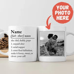 Personalized Dad Definition Mug