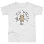 Cat Dad/Mom/Employee Personalized T-Shirt