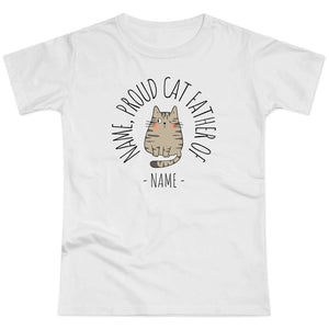Cat Dad/Mom/Employee Personalized T-Shirt