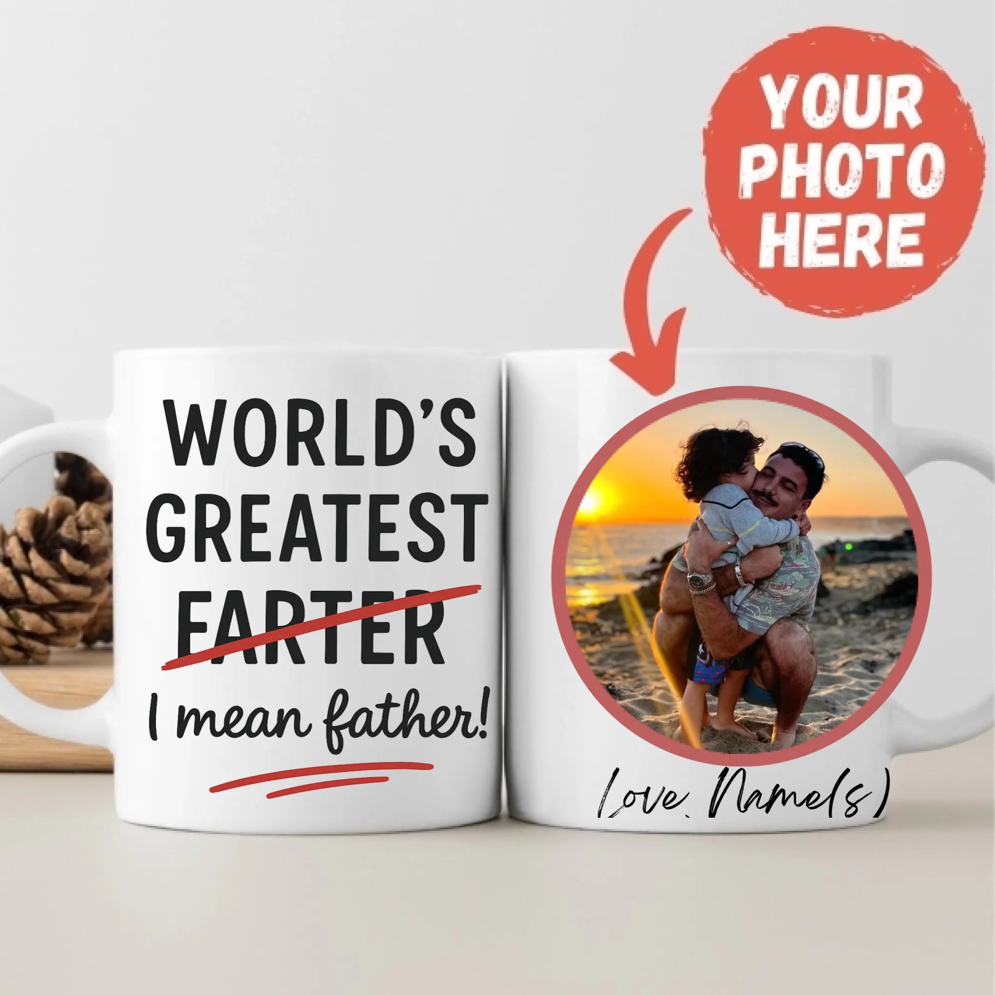 Personalized Father's Day Mug