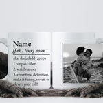 Personalized Dad Definition Mug