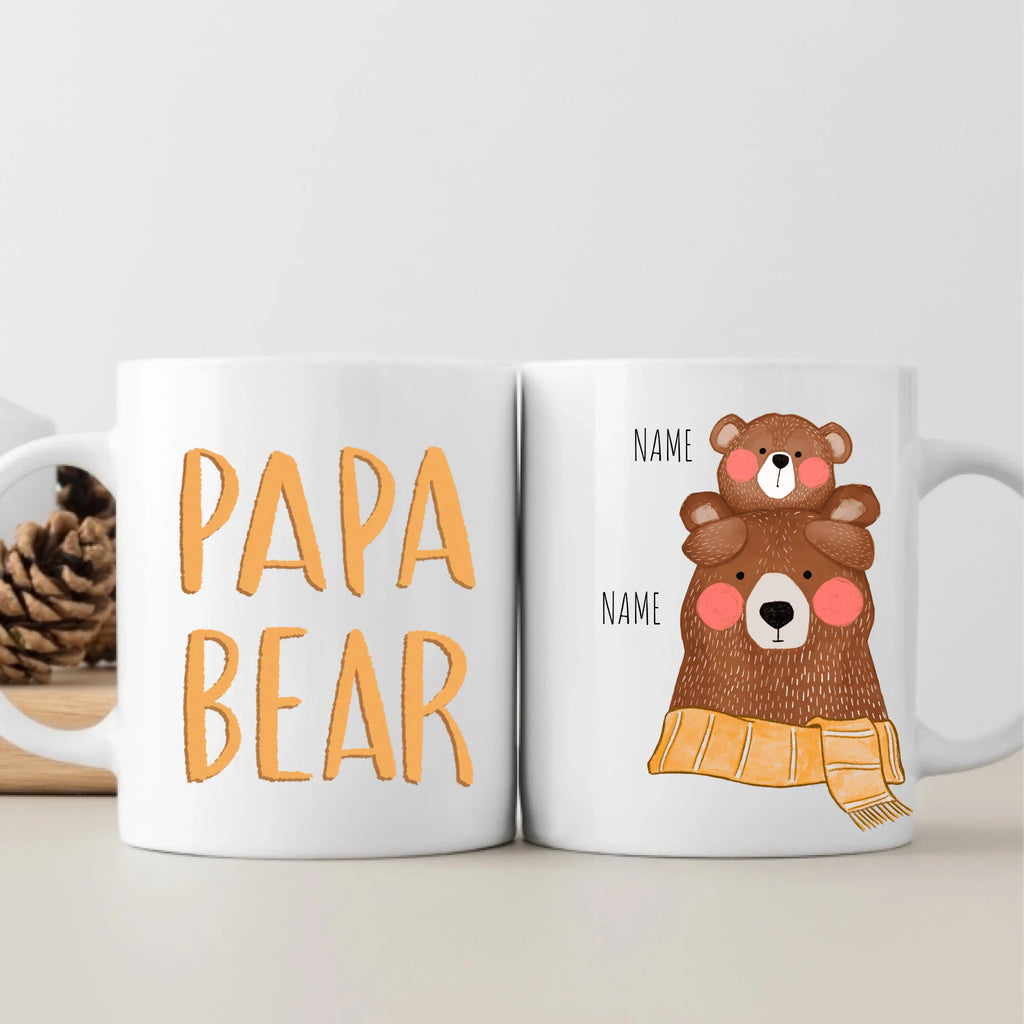 Personalized Papa Bear Mug