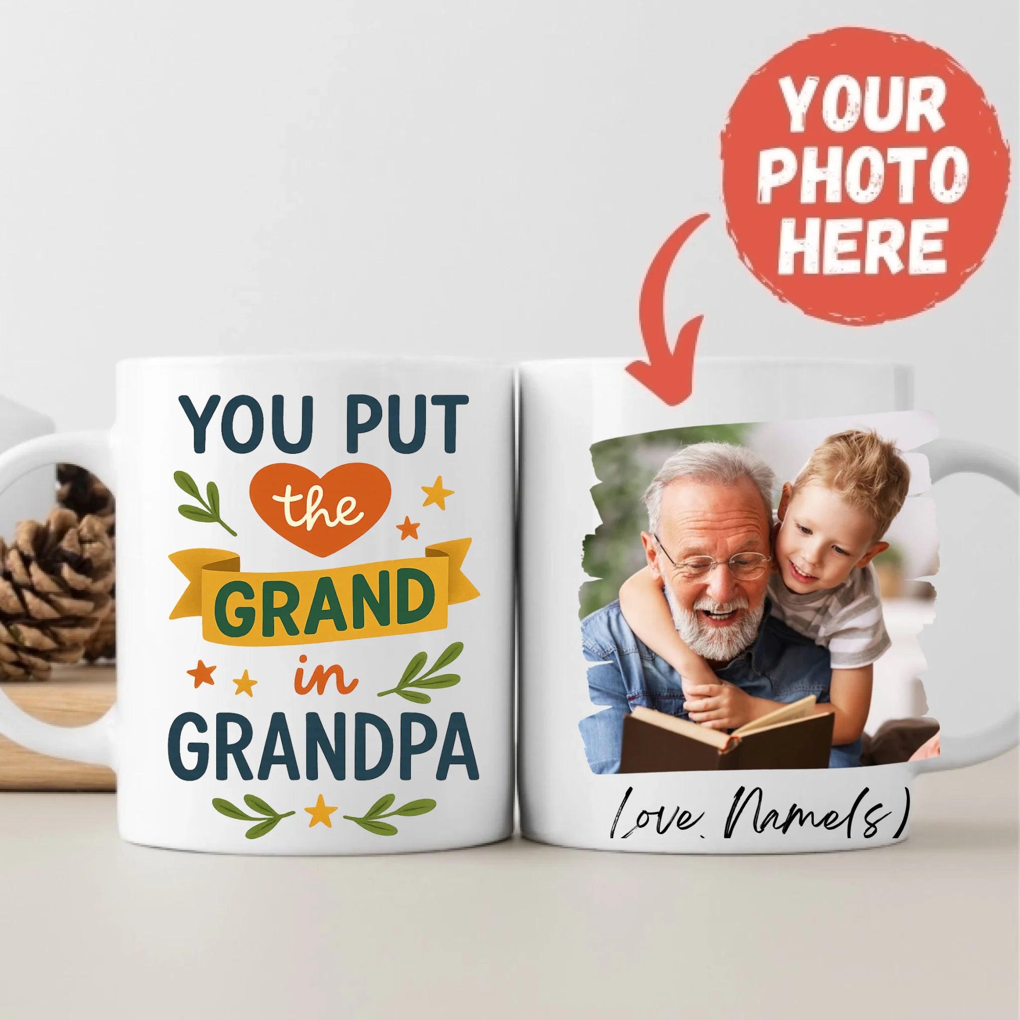 Personalized Grandpa's Mug