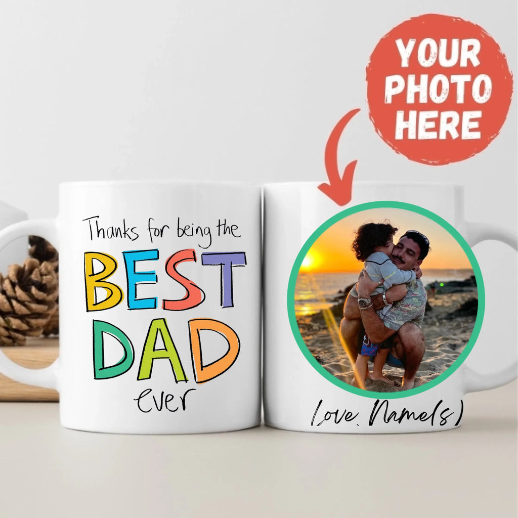 Personalized Best Dad Mug