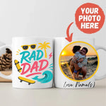 Personalized Rad Dad Mug