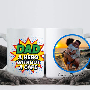 Personalized Hero Dad Mug