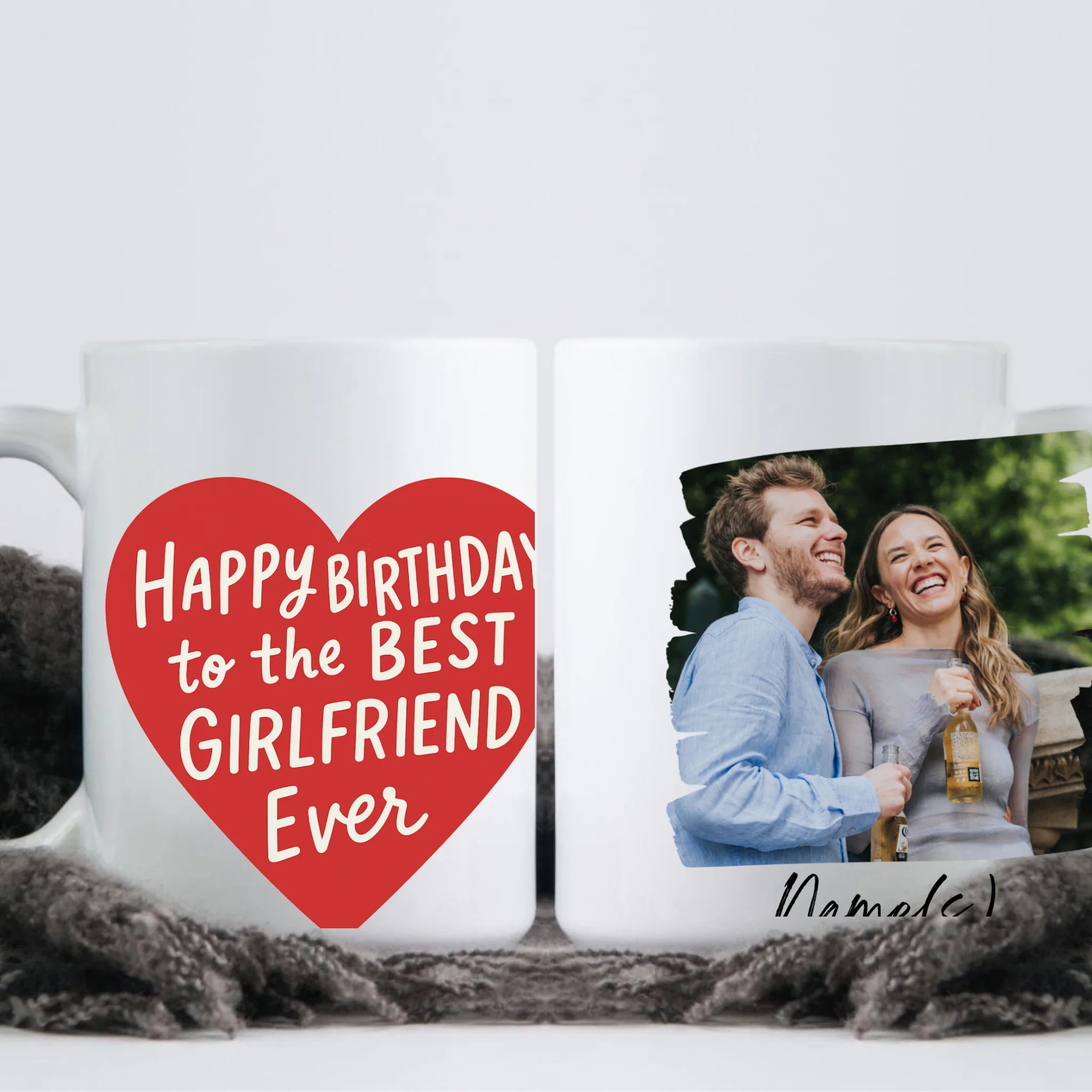Personalized Girlfriend Mug
