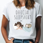 Personalized Cat Sleep Shirt