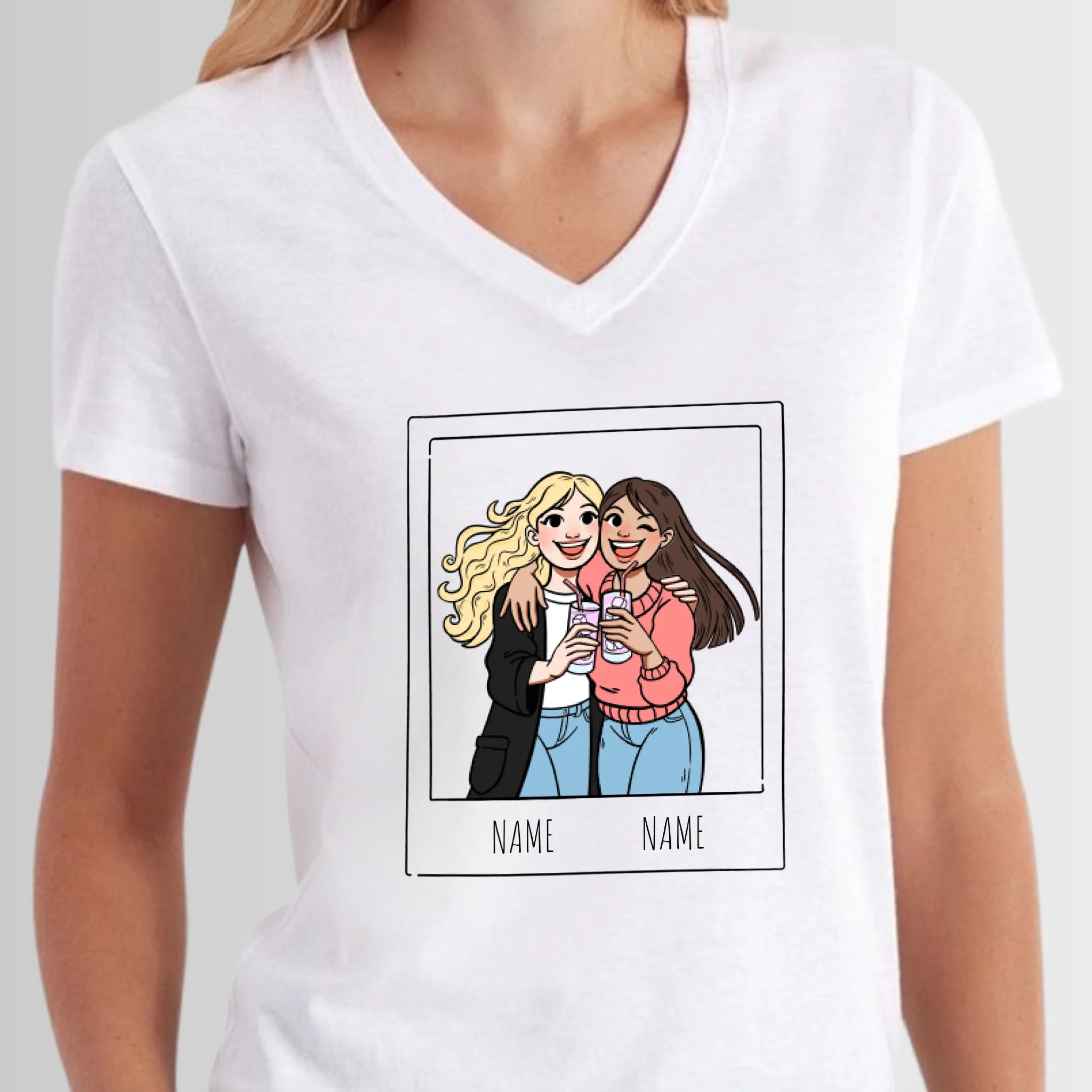 Personalized Mother & Daughter T-Shirt