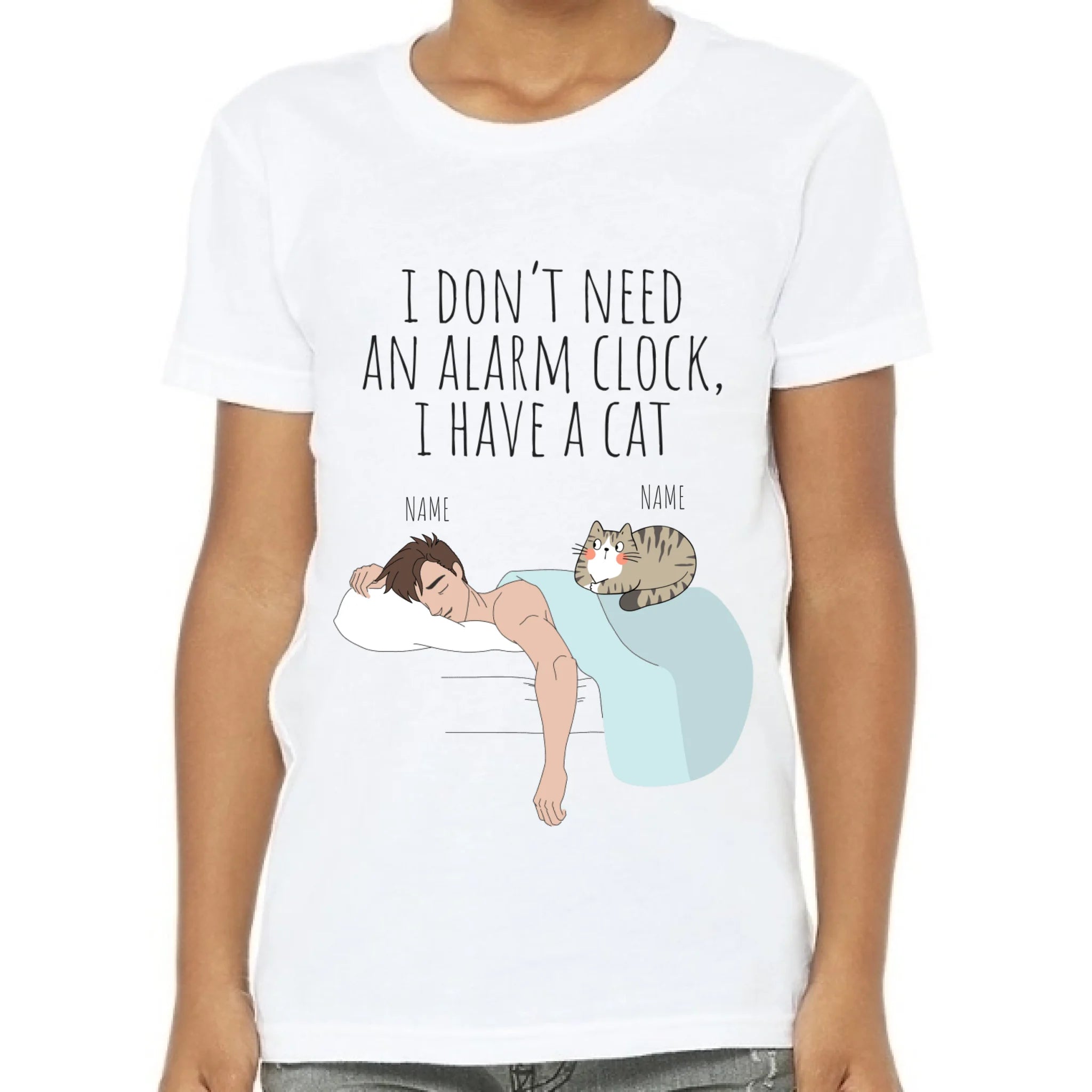 Personalized Cat Dad Sweatshirt