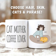 Personalized Cat Morning Mug