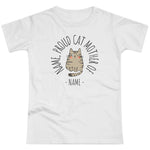 Cat Dad/Mom/Employee Personalized T-Shirt