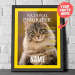 Pet Magazine Custom Framed Poster