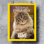 Pet Magazine Custom Framed Poster