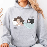 Cat Dreams Custom Hoodie II