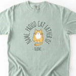 Cat Dad/Mom/Employee Custom T-Shirt