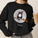 Meowy Halloween Custom Sweatshirt