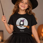 Meowy Halloween Custom Kids Tee