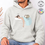 kittenfy-signature-hoodie-male-model-oatmeal-heather