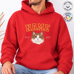 kittenfy-signature-hoodie-male-model-red