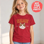 Varsity Cat Custom Kids Tee